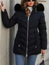 Damen Winterjacke – Warme Ganzjahres-Schwarze Mantel